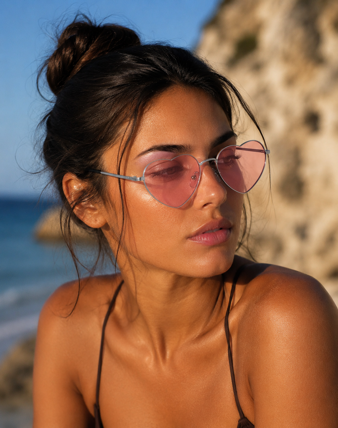 Lunettes de soleil Cœur d’Amour